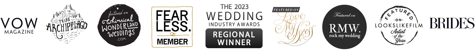 Picture of multiple Awards by award winning cotswolds wedding photographer Joab Smith